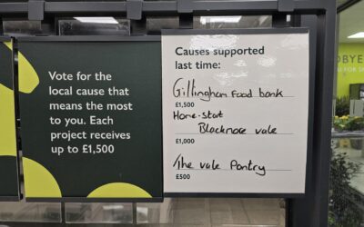 Home-Start Blackmore Vale Awarded £1,000 Through Waitrose Gillingham Community Scheme